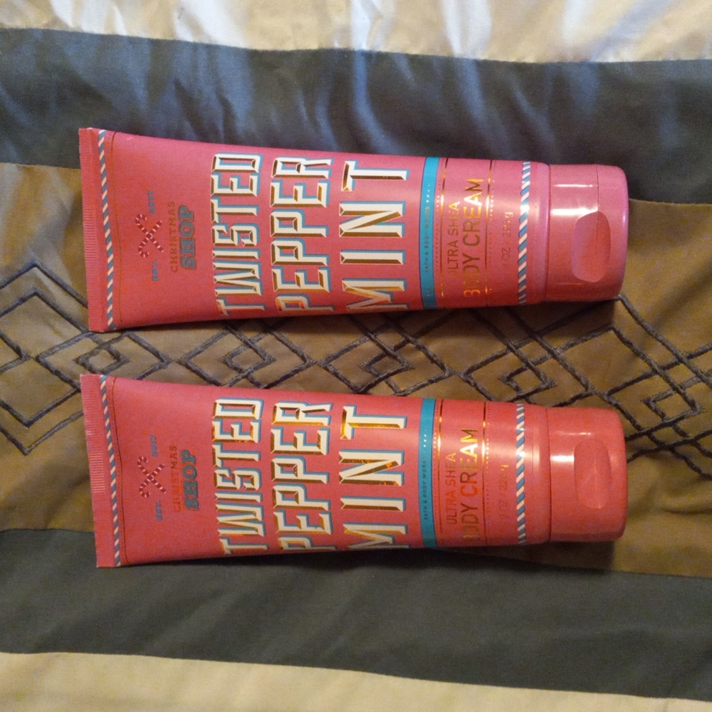 Twisted Pepper Mint Bath and Body Works